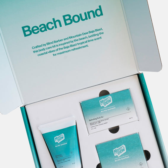 Baja Blast x Blind Barber:  Refreshing Shower Set by Blind Barber Wholesale