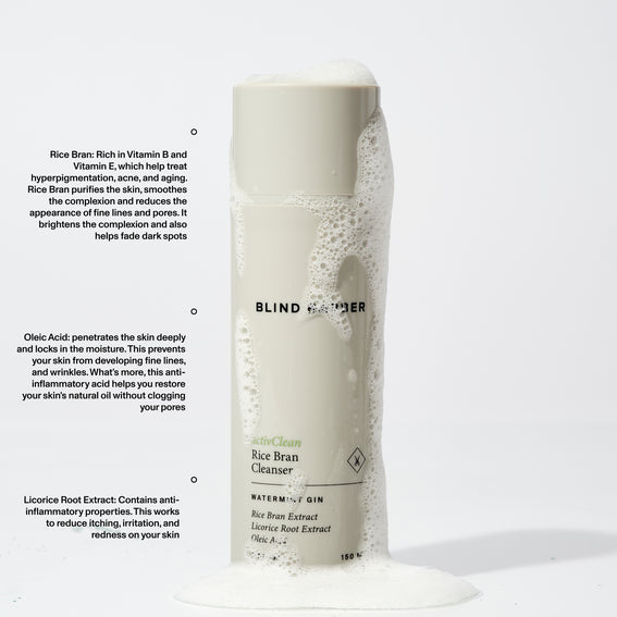 activClean Rice Bran Face Cleanser by Blind Barber Wholesale