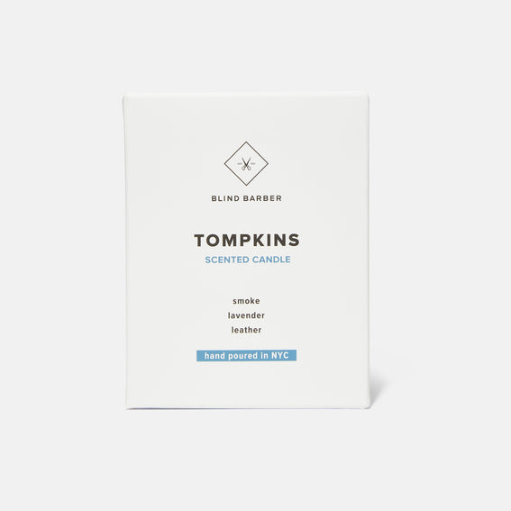 Tompkins Scented Candle by Blind Barber Wholesale