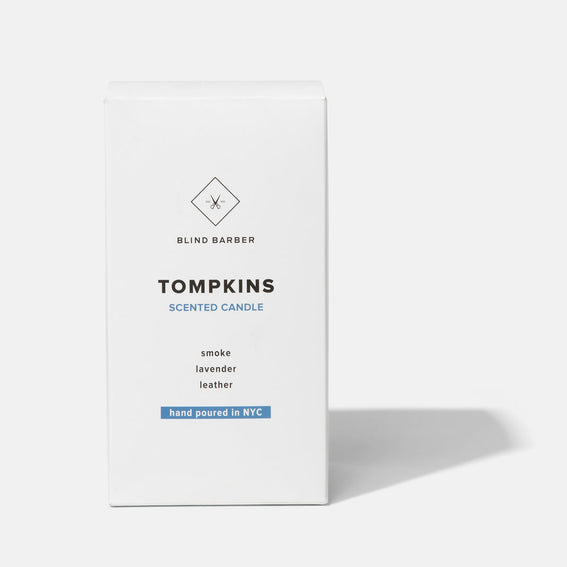Tompkins Scented Candle by Blind Barber Wholesale